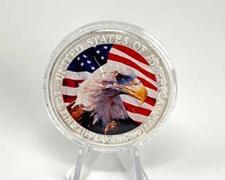 Colorized 2006 1 Oz American Silver Eagle