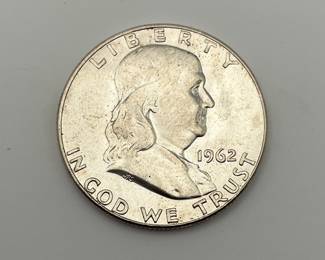 1962 Franklin Silver 50c