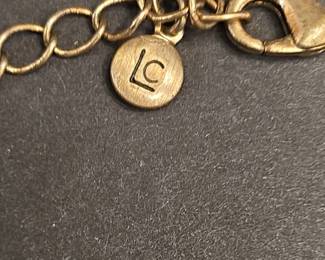 LC Collection Faux Pearl Drop Necklace