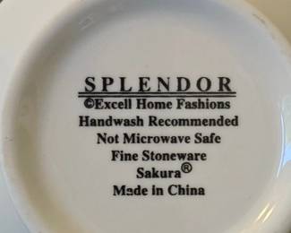 Splendor Excell Home Fashions Floral Coffee Set second image