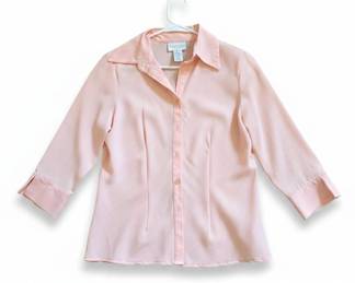 Worthington Stretch Womens Blouse