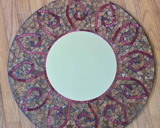 Dharma Siadja Mosaic Sunburst Mirror