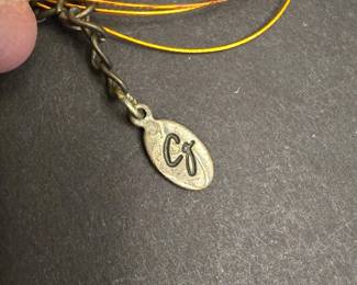 Chicos CQ Pendant Necklace with Shell and Resin Beads