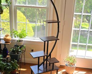Tiered Plant Stand with Grow Light