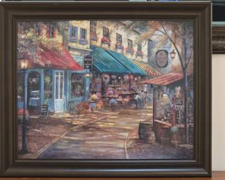 Ruane Manning Romantic Interlude x Framed Print