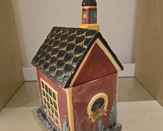 Sakura Warren Kimble Little House Cookie Jar