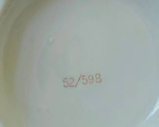 Moss Rose Porcelain Tea Set second image