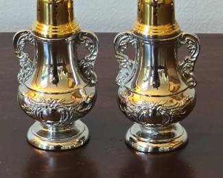 Towle Silver Plated Salt and Pepper Shakers