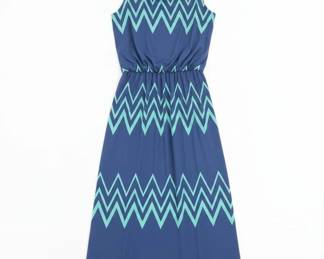 Pixley Womens Chevron Maxi Dress