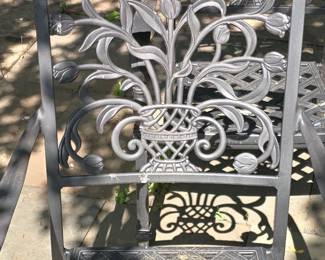 Hanamint Tuscany Piece Cast Aluminum Patio Dining Set second image