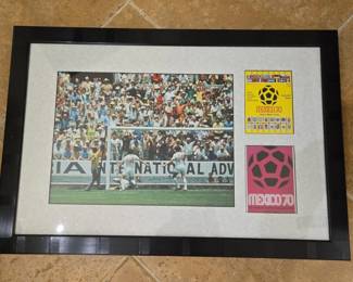 Mexico FIFA World Cup Commemorative Display