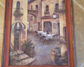 Buon Appetito I Scene Paint by Ruane Manning