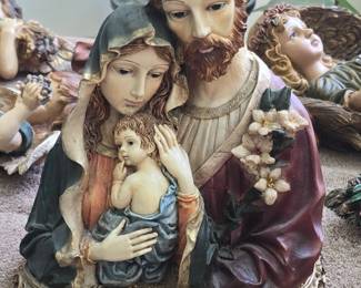 Holy Family Statue with Angels, Florentine Collection