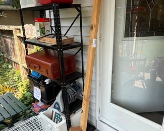 Wooden Support Beam with Label