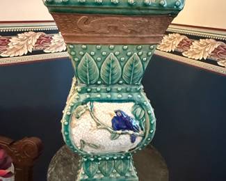 Jardiniere with Bird Motif second image