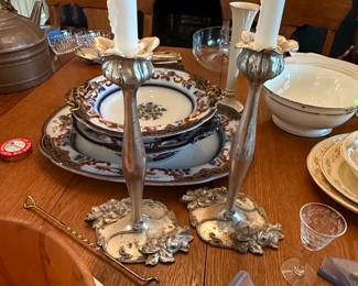 Silver Plated Candlesticks