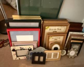Assorted Picture Frames Solid Oak Natural, Gallery Wall Sets, and Decorative Frames