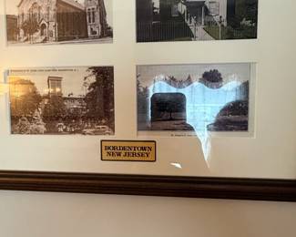 Framed Bordentown New Jersey Historical Photos Collage second image