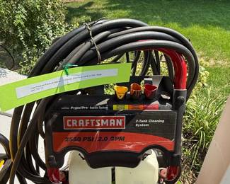 Craftsman Exclusive . HP PSI . GPM Gas Powered Pressure Washer third image