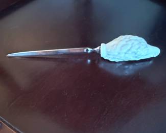 Boehm SP Porcelain Swan Letter Opener