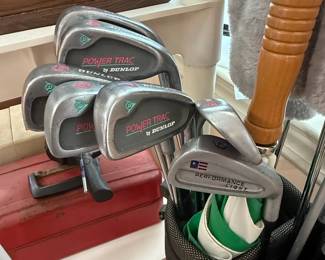 Dunlop Power Trac Golf Club Set with Golf Bag second image