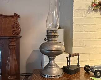 Antique Rayo Kerosene Oil Lamp