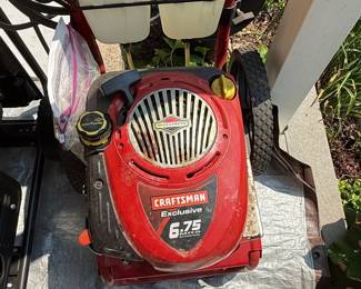Craftsman Exclusive . HP PSI . GPM Gas Powered Pressure Washer second image