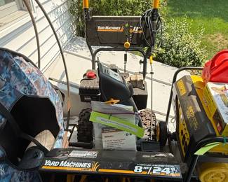 Yard Machines HP or Electric Start TwoStage Snow Thrower