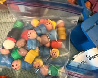 Vintage FisherPrice Little People Figures Lot