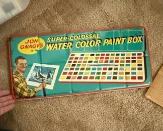 Jon Gnagy Super Colossal Water Color Paint Box