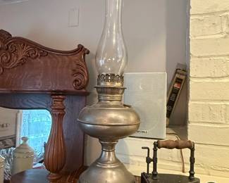 Antique Rayo Oil Lamp