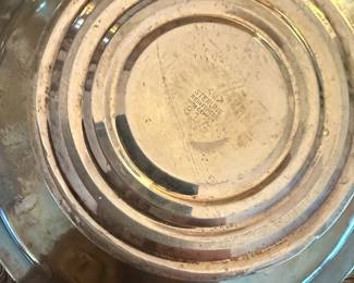 Sterling Silver Reinforced Serving Bowl by F.B. Rogers Silver Co. second image