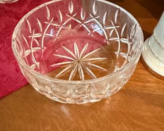 Gorham Crystal Lady Anne Salad Bowl