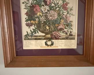 Robert Furber Twelve Months of Flowers June Print second image