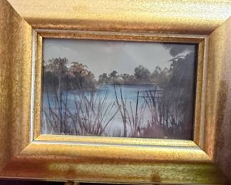 Framed Lithograph by Thomas Moyer