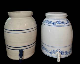Crock Water Dispensers... Collectible Marshall Pottery