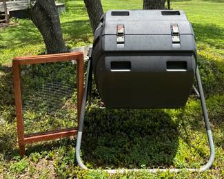 Lifetime Compost Bin Handmade Garden Riddle Set