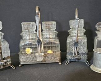 Vintage Pickle Casters From England