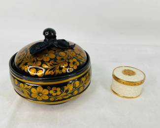 Russian Bowl & Lenox Box