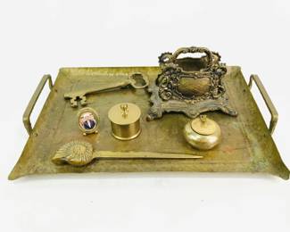 Brass Desk Accessories