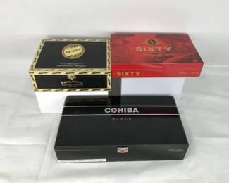 Trio of Cigar Boxes