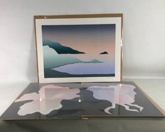 Dan Trager & Philippe Chagniot Serigraphs