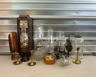 Vintage Oil Lamps
