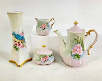 Porcelain Miniature Tea Set