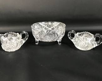 American Brilliant Cut Glass