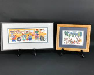 Rie Munoz & Barbara Lavallee Charming Prints