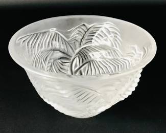 Lalique "Kelapa" Bowl