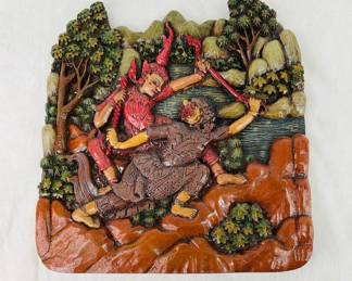 Thai High-Relief Carving