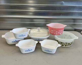Corningware and Pyrex Dishes