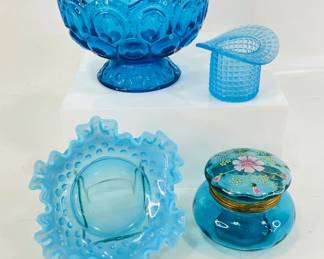 Fenton & LE Smith Glass